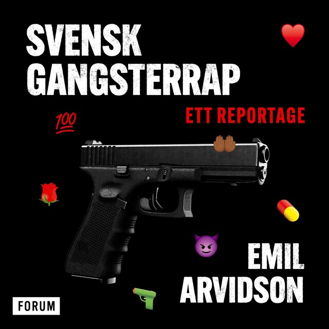 Okładka książki dla Svensk gangsterrap : ett reportage
