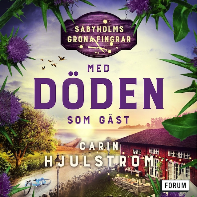 Boekomslag van Med döden som gäst