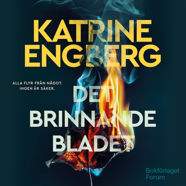 Copertina del libro per Det brinnande bladet