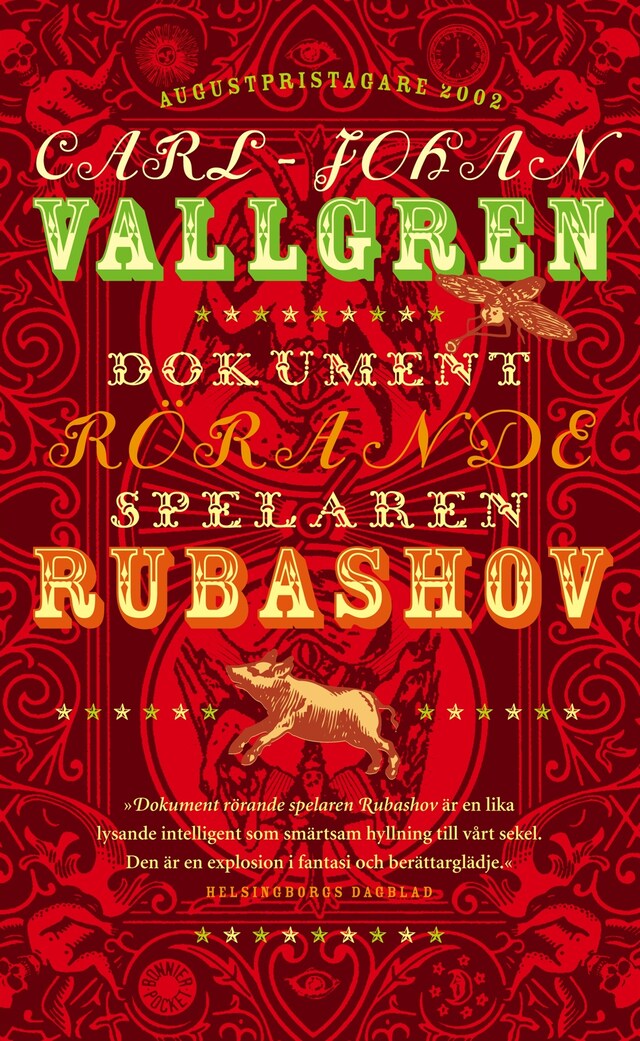 Book cover for Dokument rörande spelaren Rubashov
