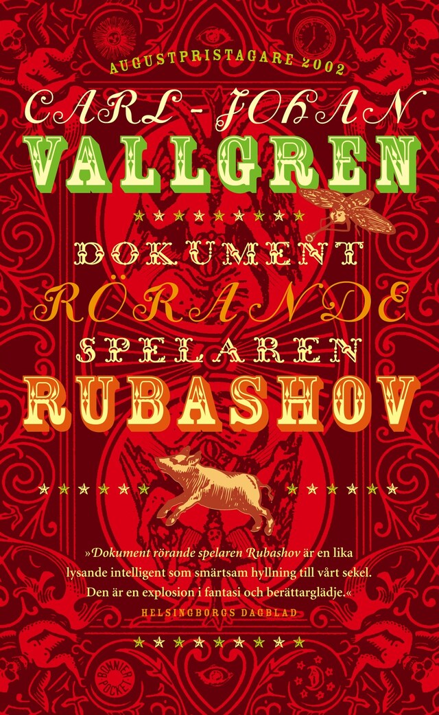 Couverture de livre pour Dokument rörande spelaren Rubashov