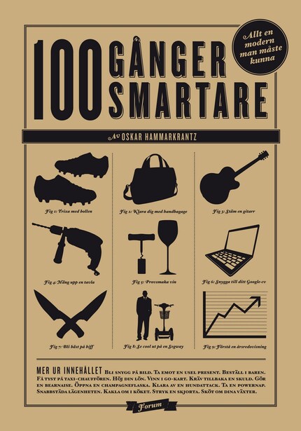 Hundra gånger smartare : hundra saker varje modern man bör kunna bookCoverFor
