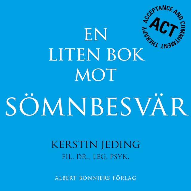 Boekomslag van En liten bok mot sömnbesvär