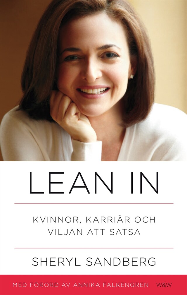 Portada de libro para Lean in : kvinnor, karriär och viljan att satsa