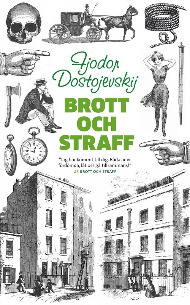 Okładka książki dla Brott och straff