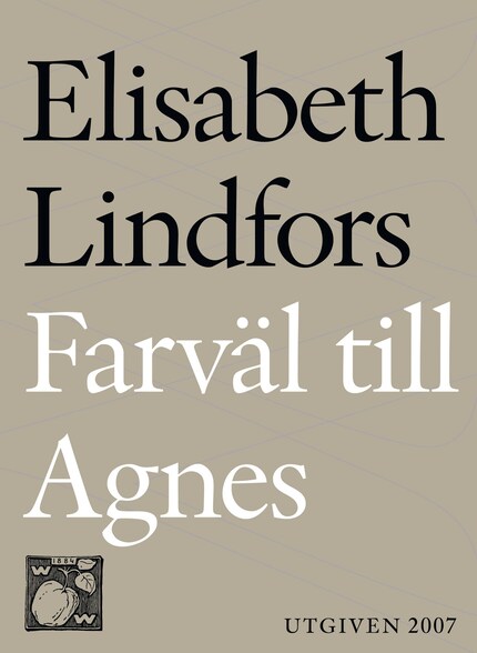 Farväl till Agnes bookCoverFor