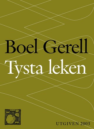 Tysta leken bookCoverFor
