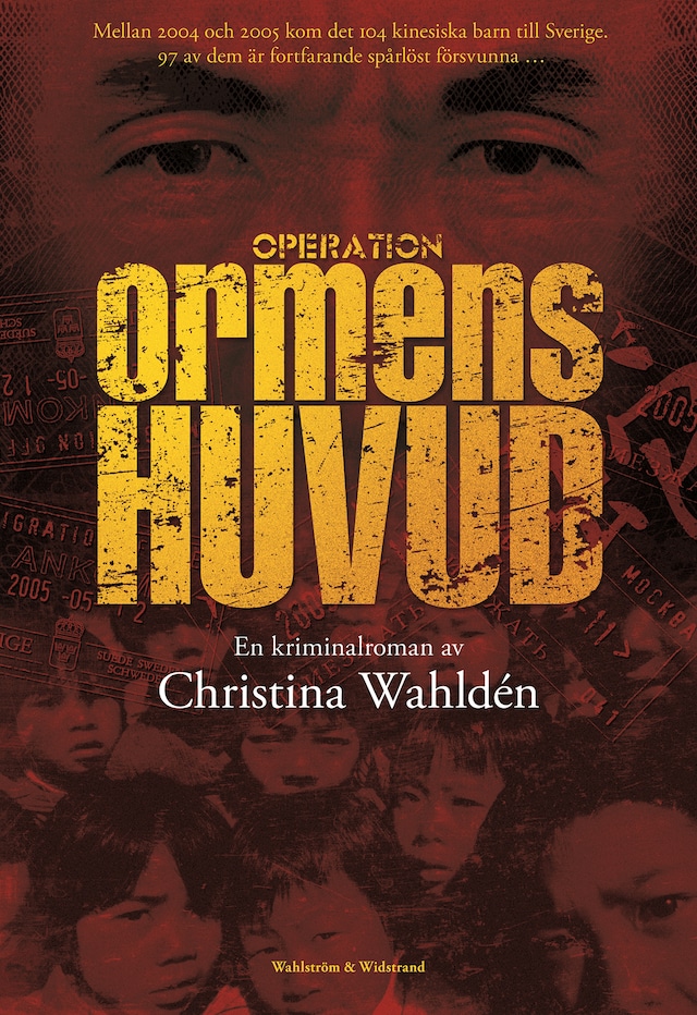 Copertina del libro per Operation Ormens huvud : kriminalroman