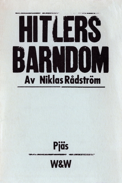 Hitlers barndom bookCoverFor