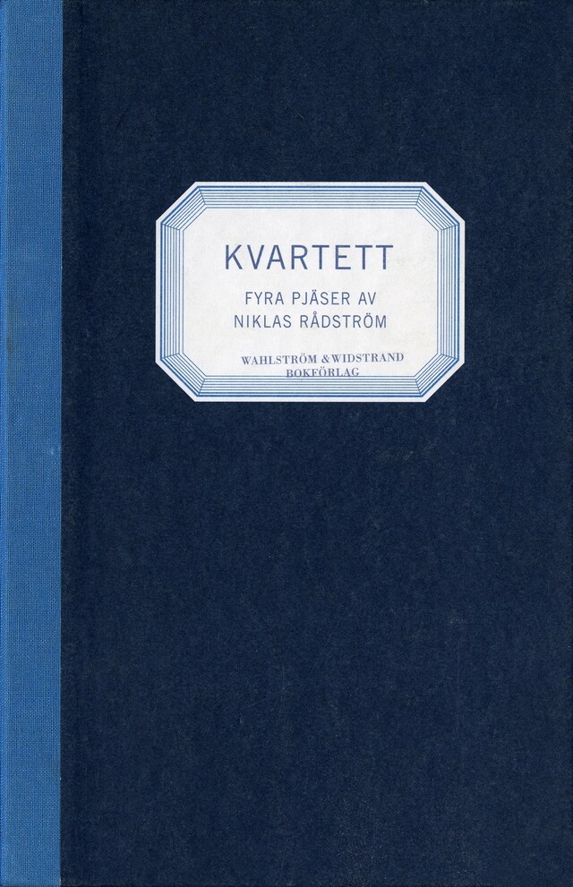Okładka książki dla Kvartett : fyra pjäser