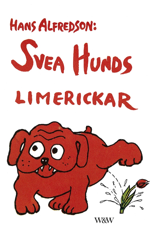 Okładka książki dla Svea hunds limerickar