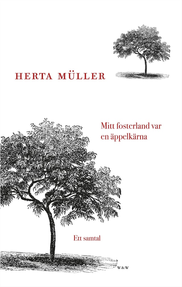 Book cover for Mitt fosterland var en äppelkärna : Ett samtal