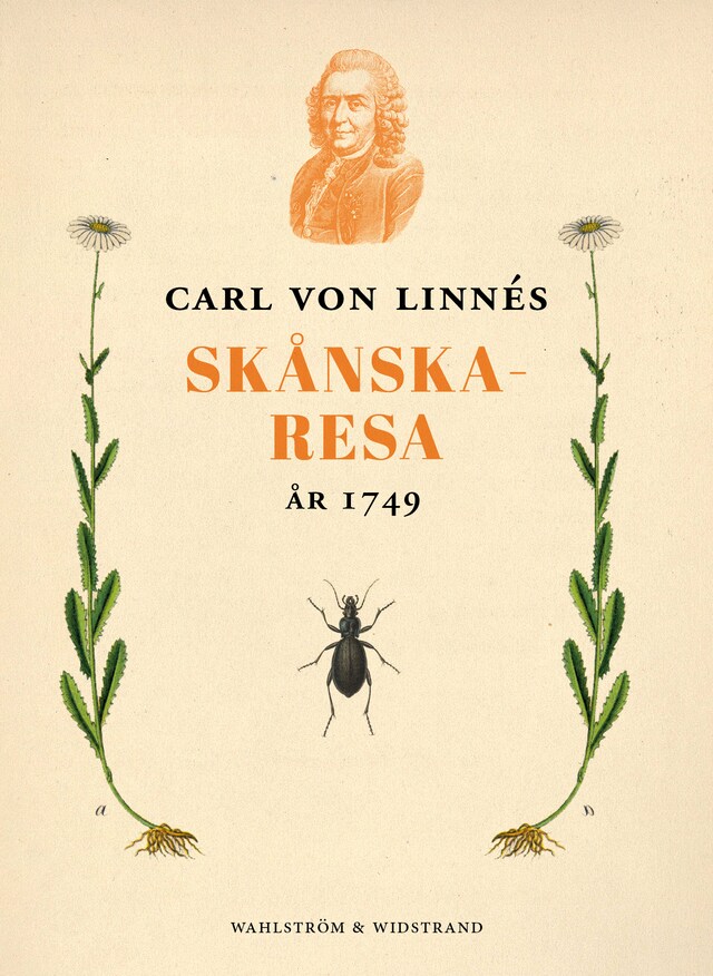 Boekomslag van Carl von Linnés skånska resa 1749