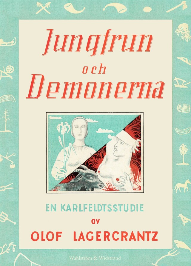 Book cover for Jungfrun och demonerna : en Karlfeldtstudie