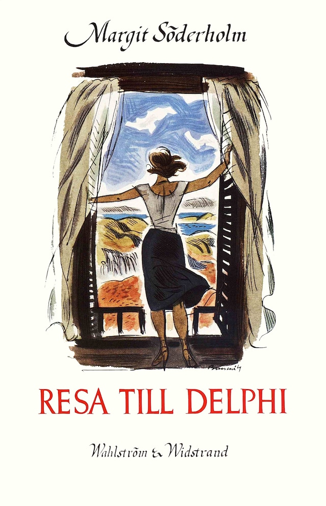 Kirjankansi teokselle Resa till Delphi