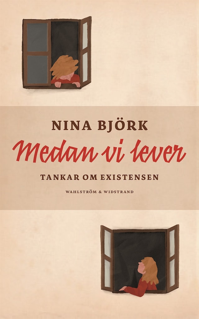 Book cover for Medan vi lever : Tankar om existensen