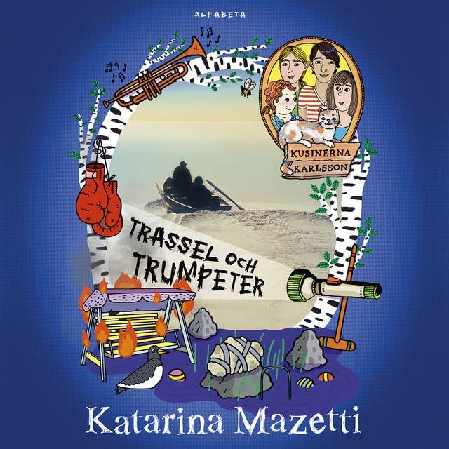 Book cover for Trassel och trumpeter