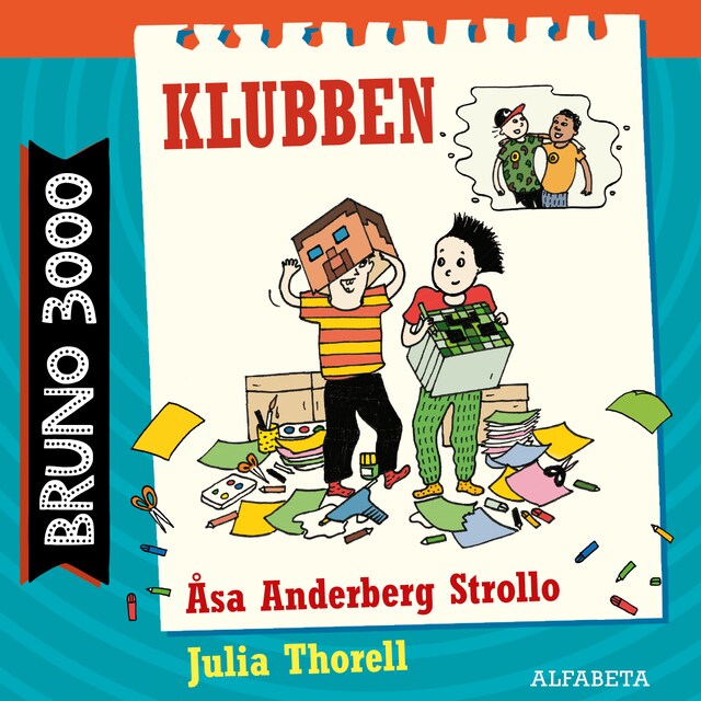 Book cover for Bruno 3000. Klubben