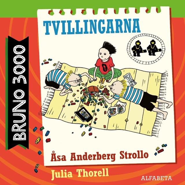 Couverture de livre pour Bruno 3000. Tvillingarna