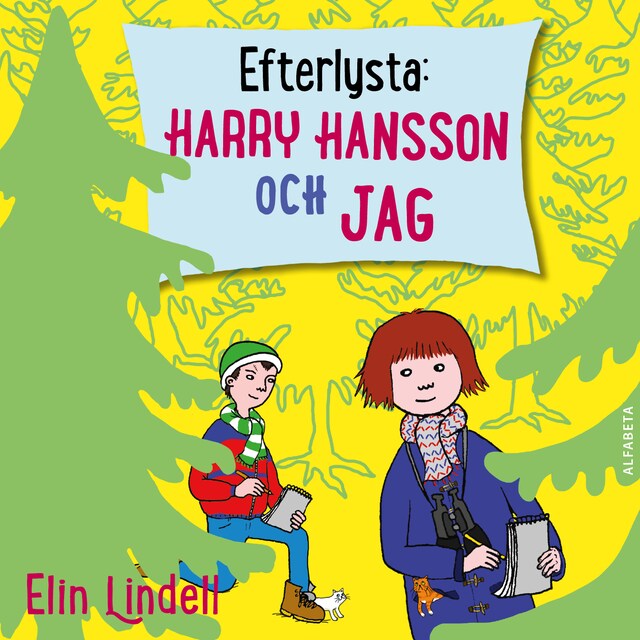 Okładka książki dla Efterlysta : Harry Hansson och jag