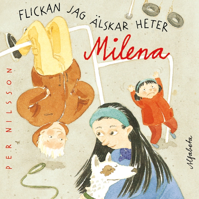 Buchcover für Flickan jag älskar heter Milena