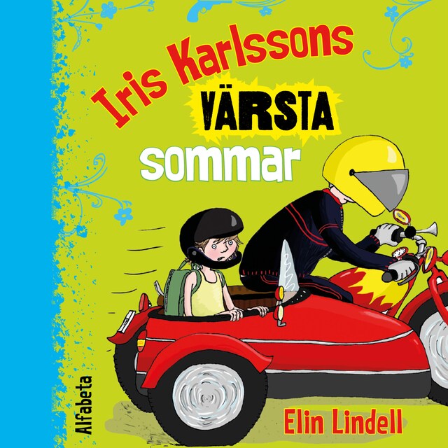 Portada de libro para Iris Karlssons värsta sommar