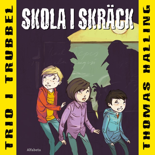 Couverture de livre pour Skola i skräck