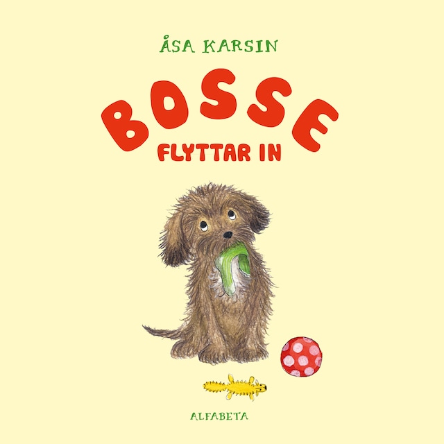 Book cover for Bosse flyttar in