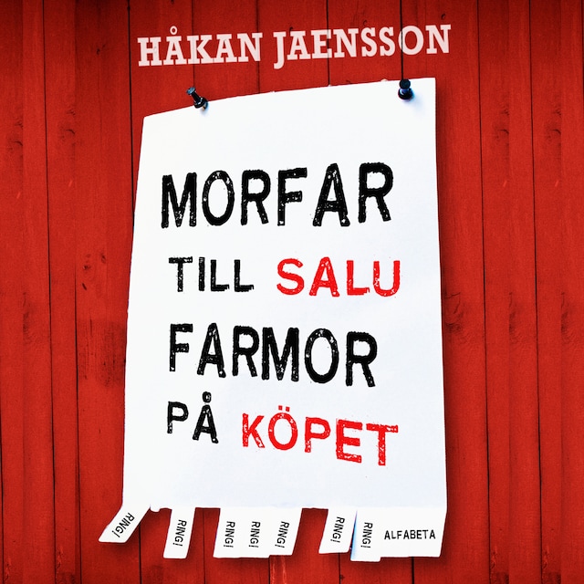 Book cover for Morfar till salu, farmor på köpet