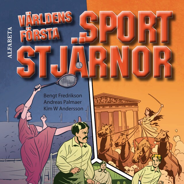 Copertina del libro per Världens första sportstjärnor