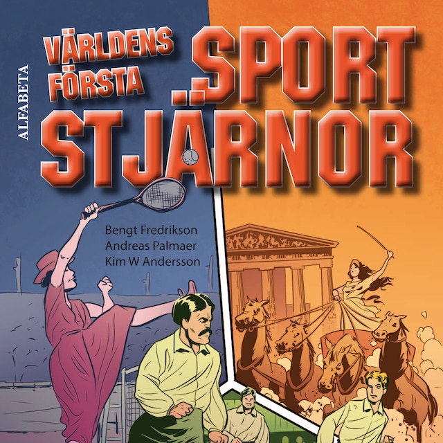 Portada de libro para Världens första sportstjärnor