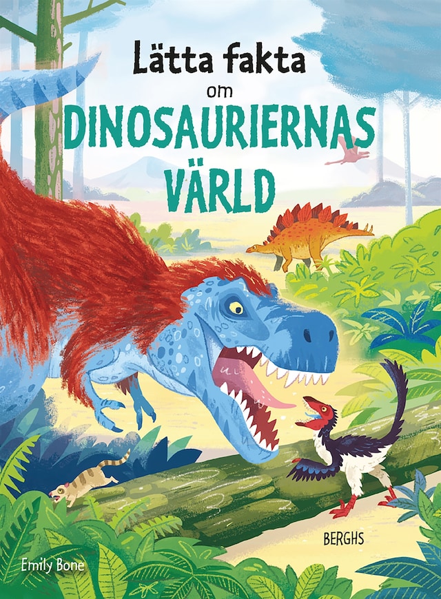 Bogomslag for Lätta fakta om dinosauriernas värld