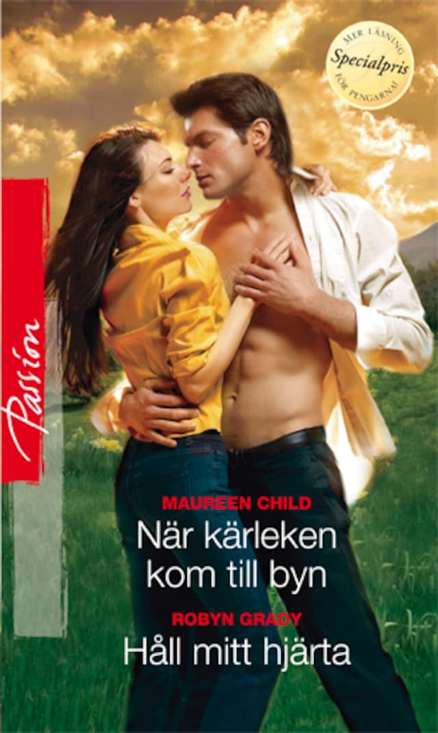 Book cover for När kärleken kom till byn / Håll mitt hjärta