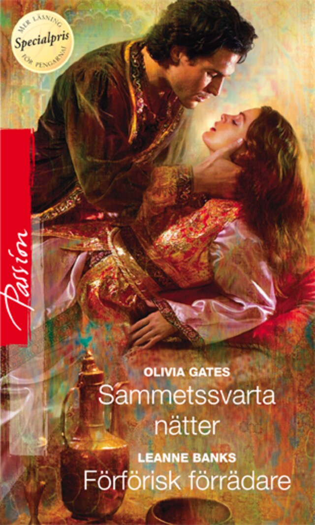 Copertina del libro per Sammetssvarta nätter / Förförisk förrädare