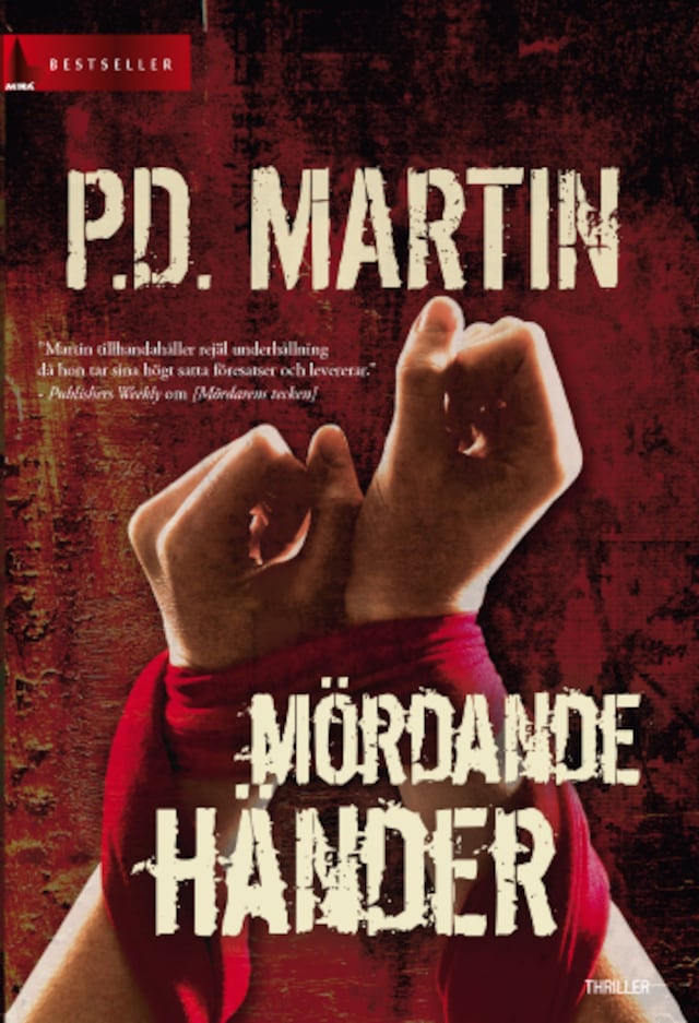 Book cover for Mördande händer