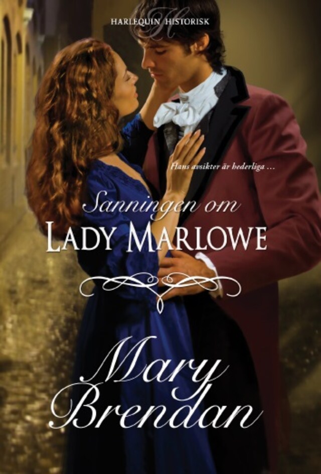 Book cover for Sanningen om lady Marlowe