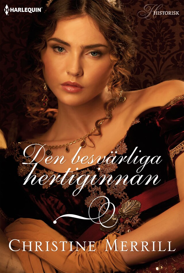 Couverture de livre pour Den besvärliga hertiginnan