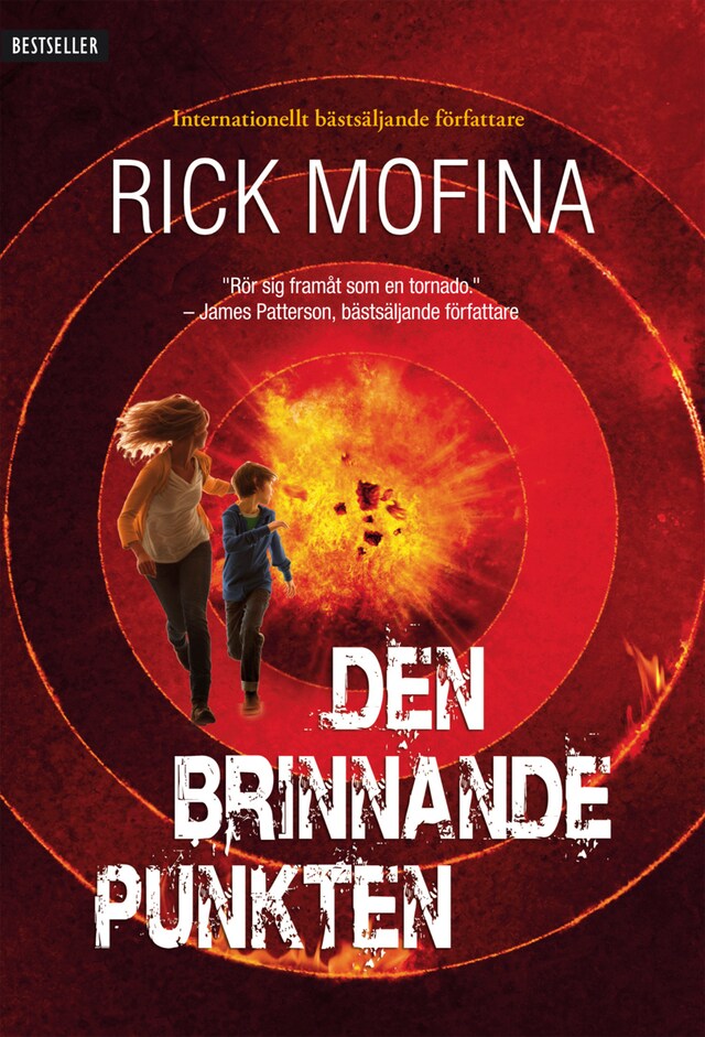 Buchcover für Den brinnande punkten