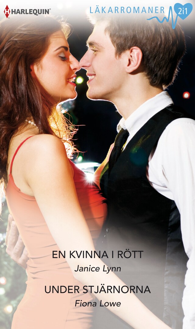 Book cover for En kvinna i rött / Under stjärnorna