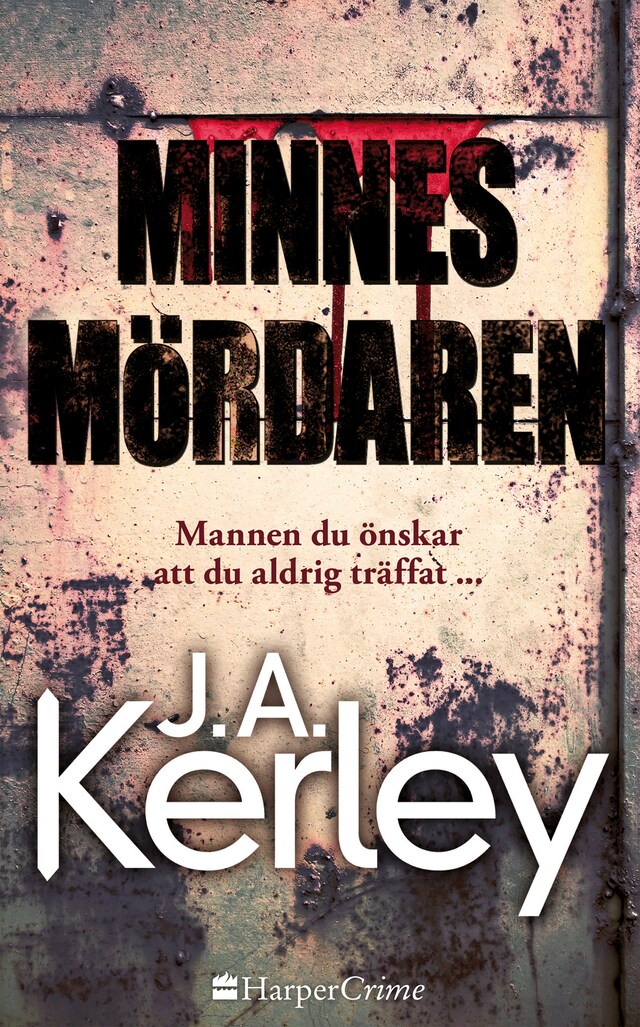 Book cover for Minnesmördaren