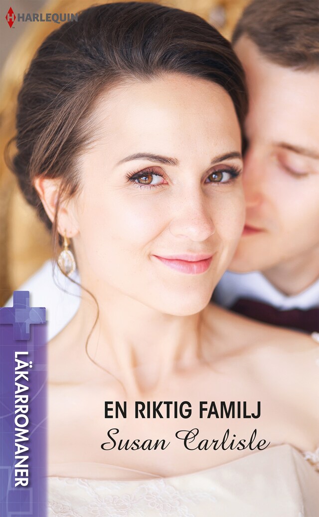 Book cover for En riktig familj