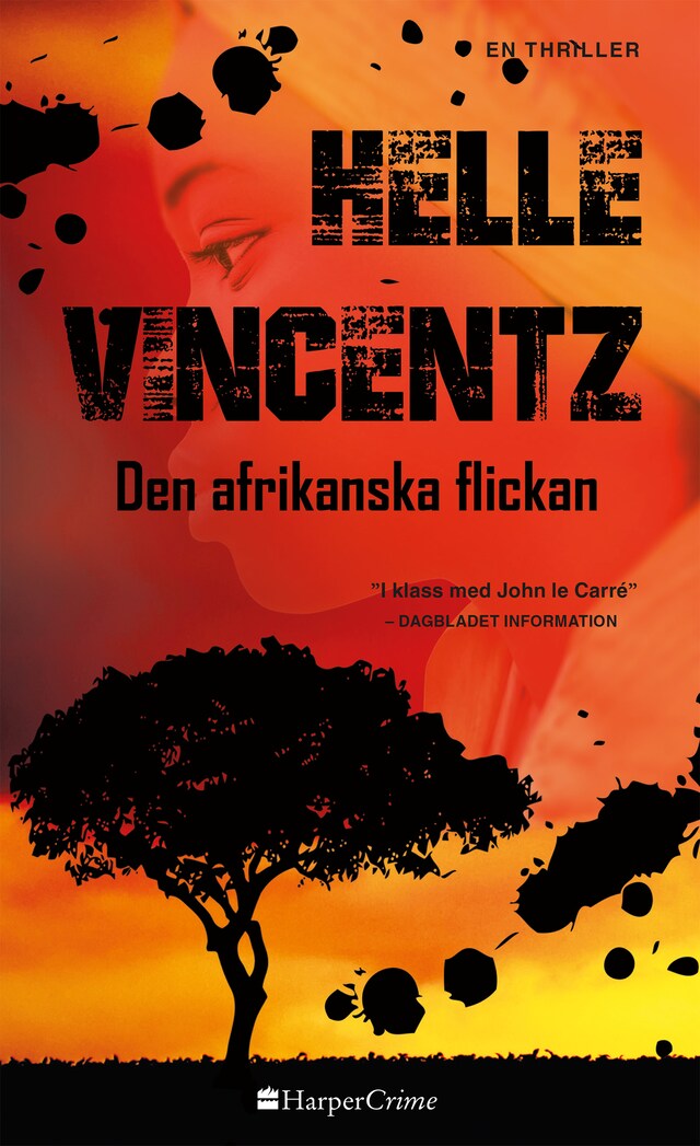 Book cover for Den afrikanska flickan