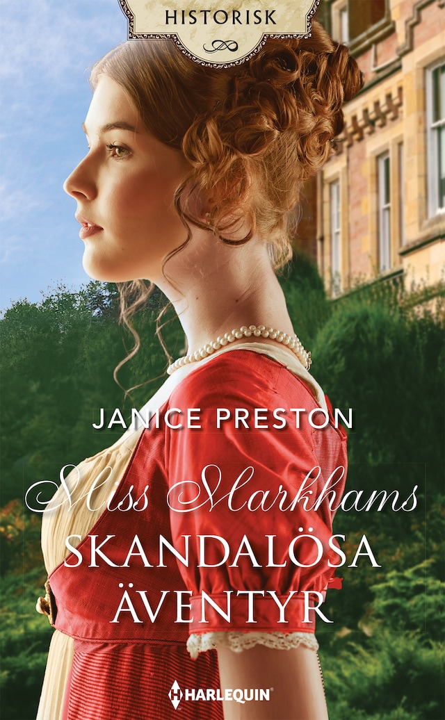 Portada de libro para Miss Markhams skandalösa äventyr