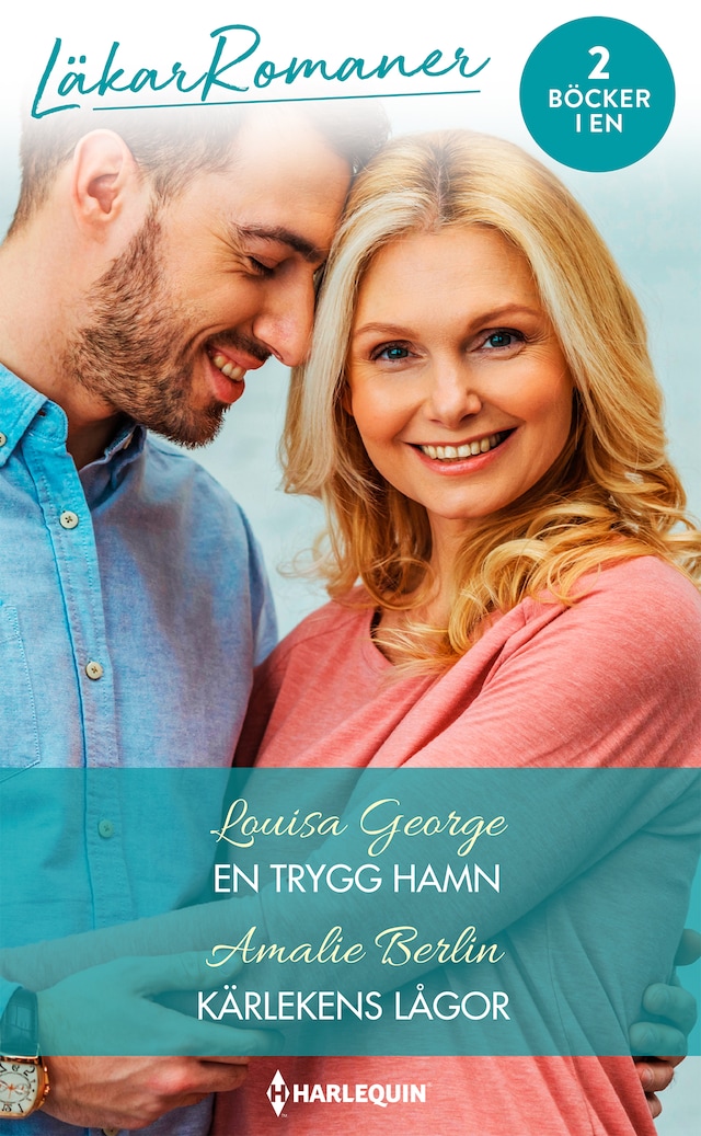 Couverture de livre pour En trygg hamn / Kärlekens lågor