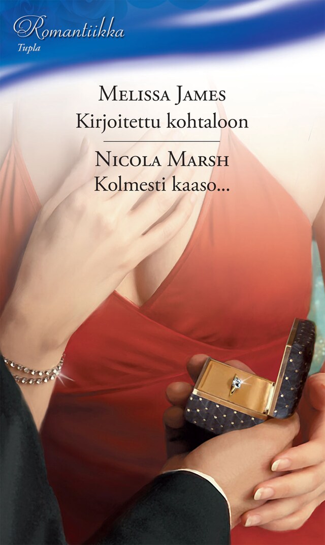 Buchcover für Kirjoitettu kohtaloon / Kolmesti kaaso...