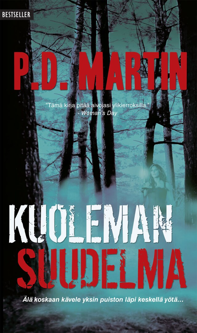 Book cover for Kuoleman suudelma