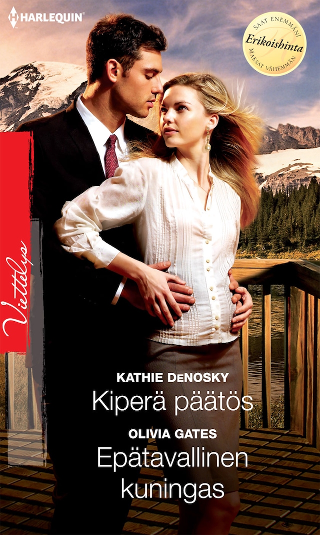 Book cover for Kiperä päätös / Epätavallinen kuningas