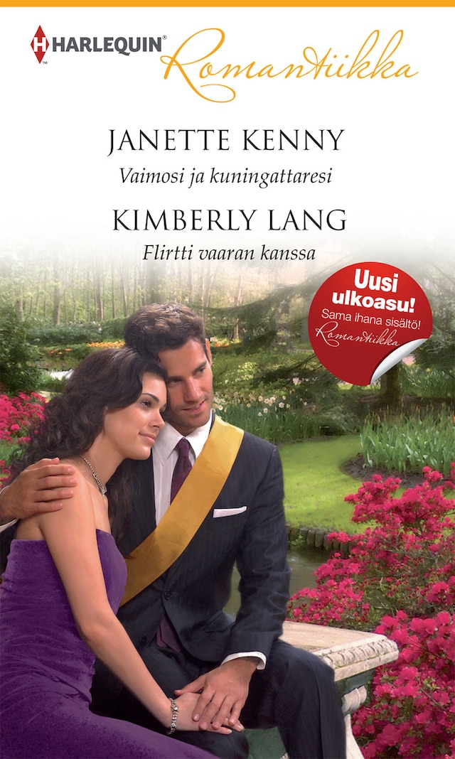 Book cover for Vaimosi ja kuningattaresi / Flirtti vaaran kanssa