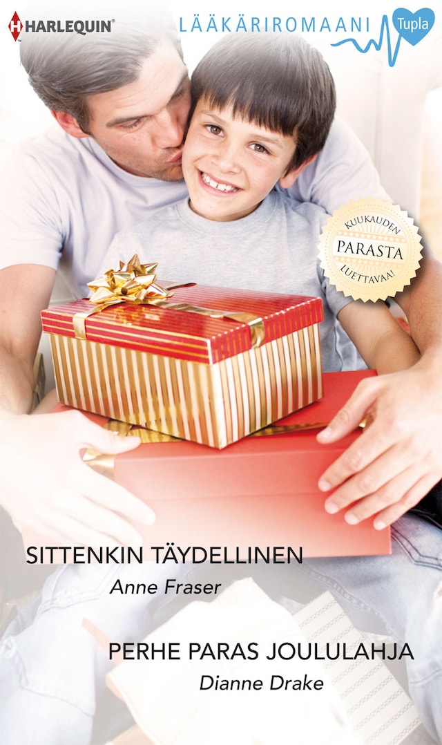 Portada de libro para Sittenkin täydellinen / Perhe paras joululahja