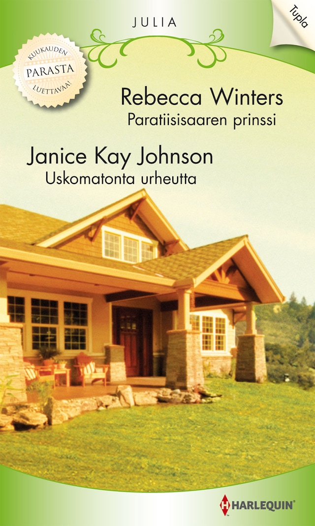 Book cover for Paratiisisaaren prinssi / Uskomatonta urheutta